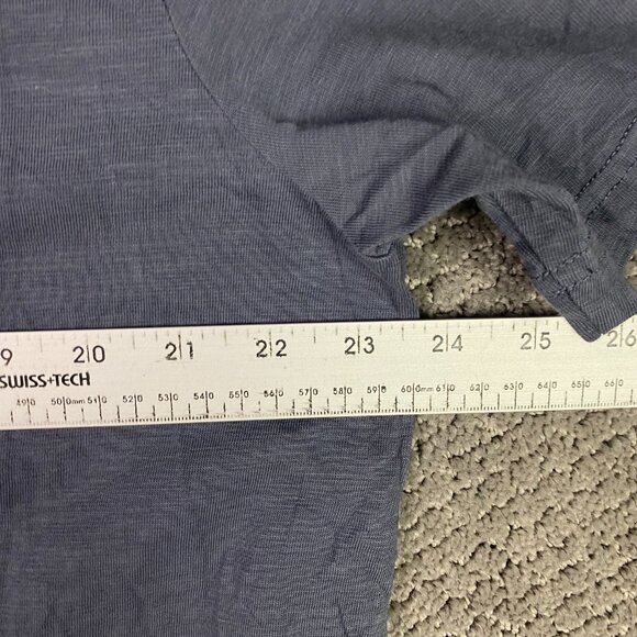 Faherty Sunwashed Pocket Tee T Shirt Men's XL Gray Organic Cotton T Shirt - Picture 7 of 10